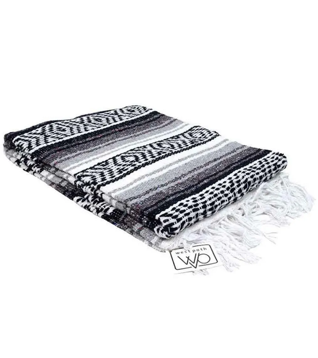 West Path Economy Falsa Mexican Yoga Blanket
