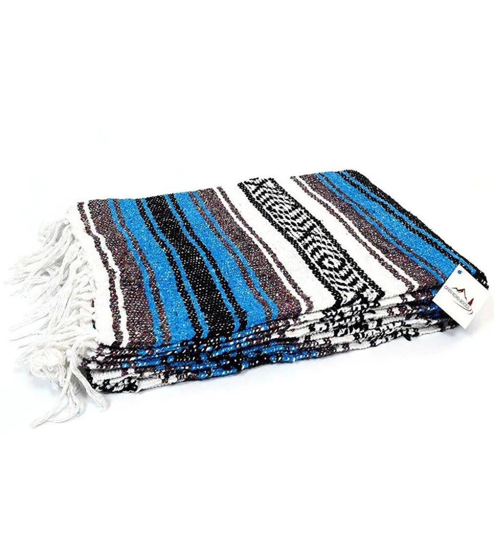 West Path Economy Falsa Mexican Yoga Blanket