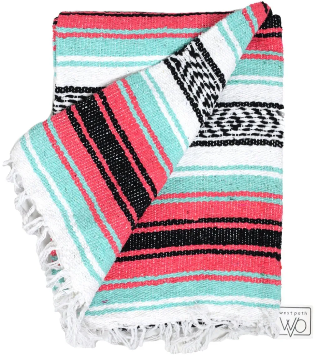 West Path Economy Falsa Mexican Yoga Blanket