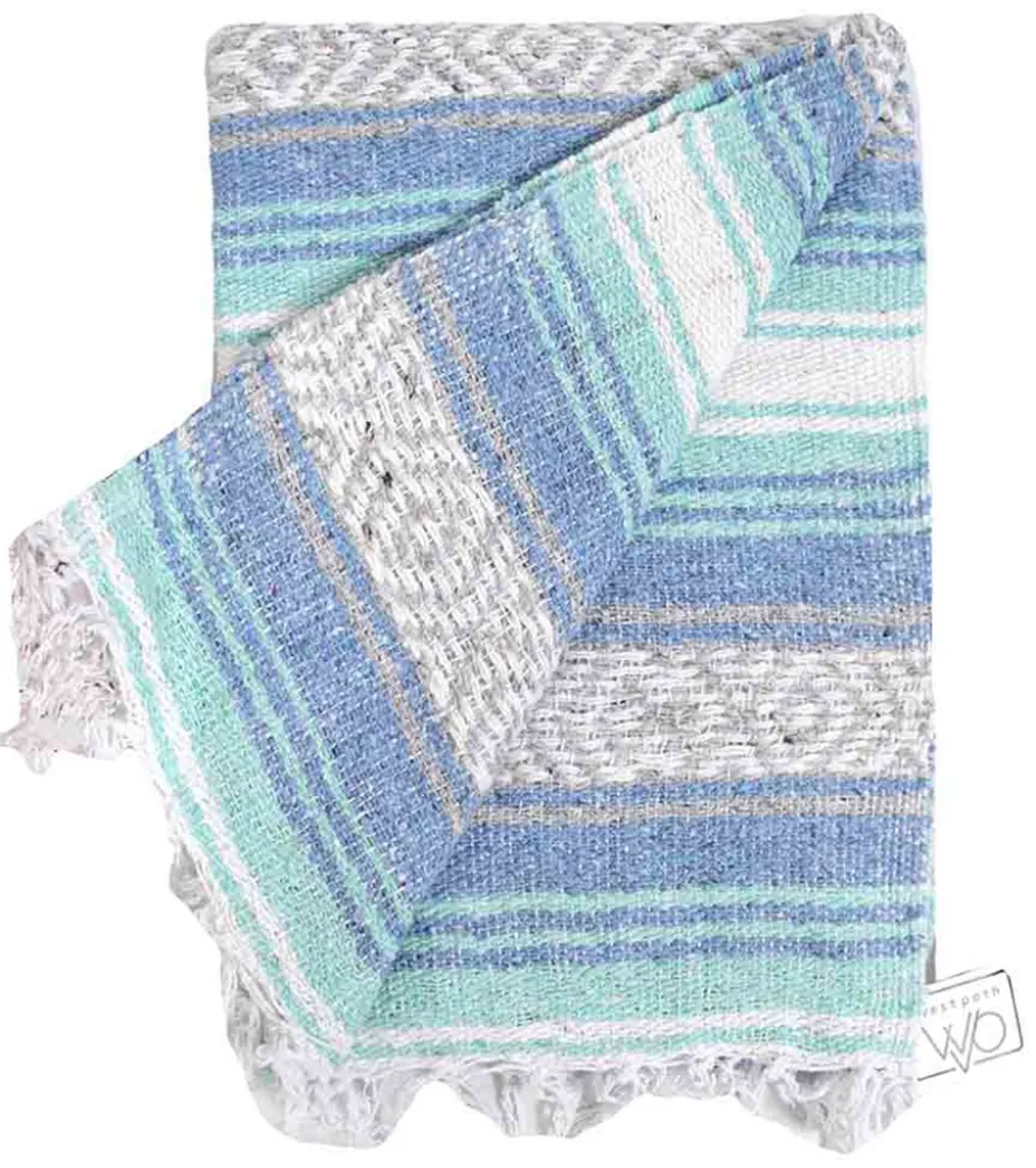 West Path Economy Falsa Mexican Yoga Blanket
