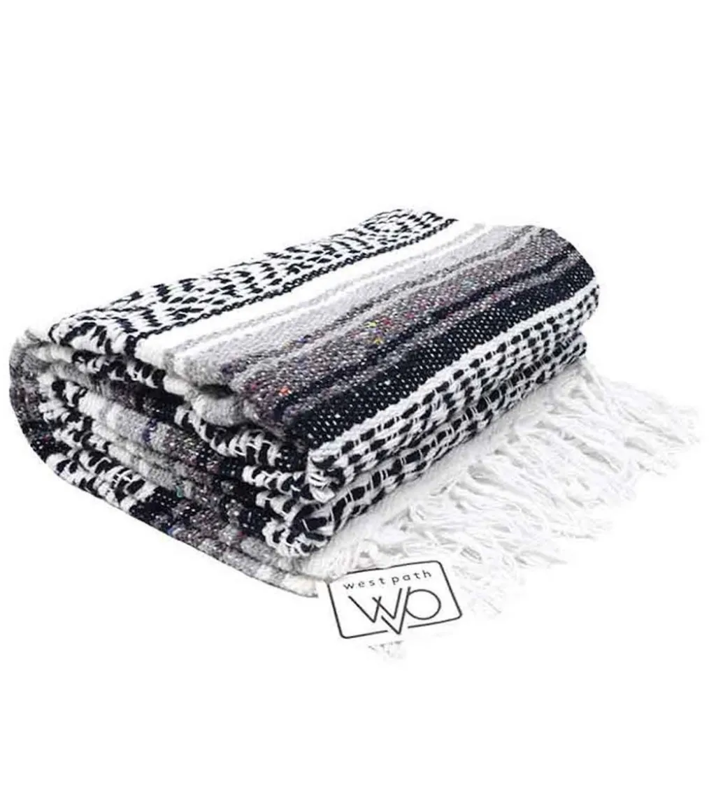 West Path Economy Falsa Mexican Yoga Blanket