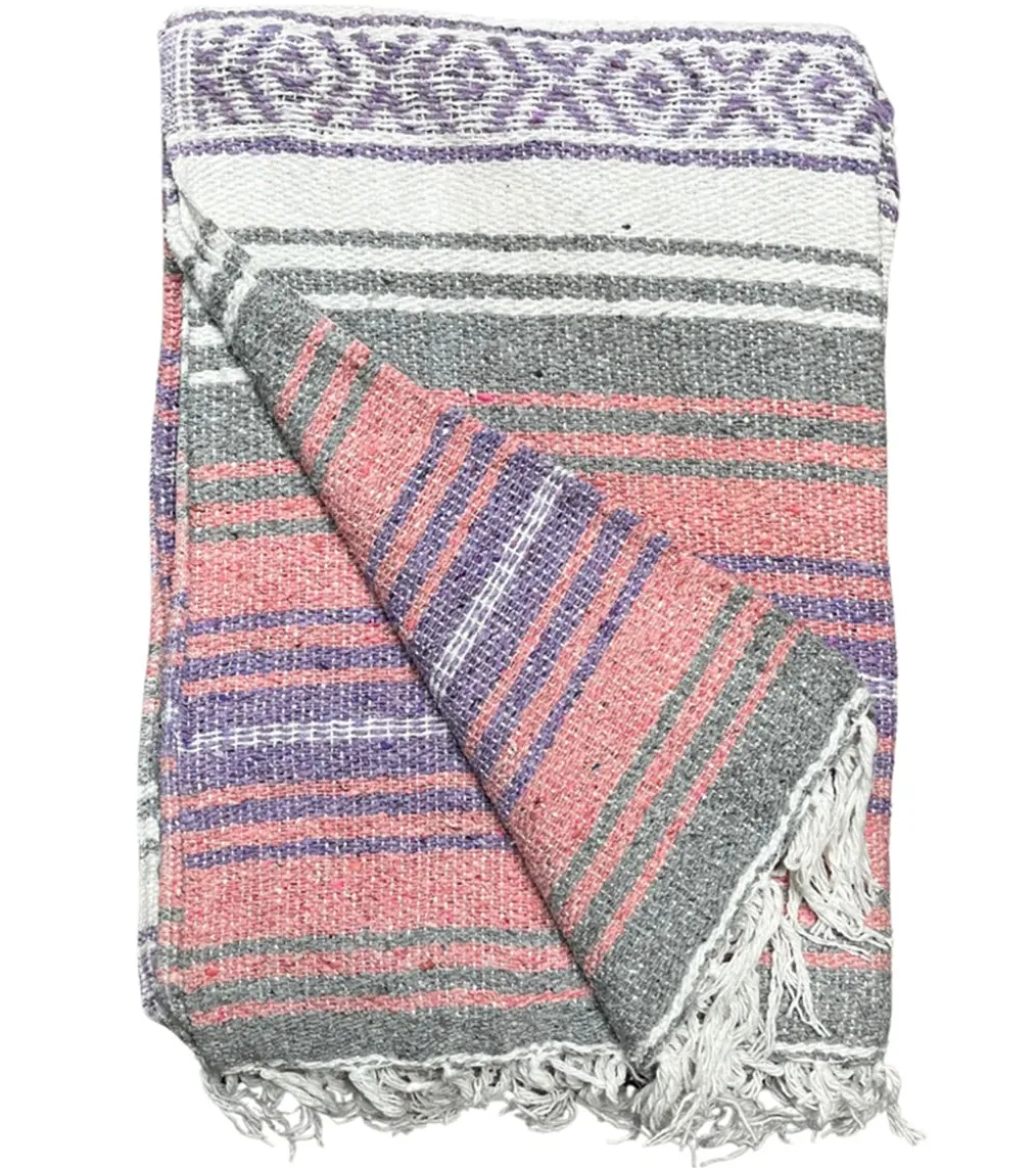 West Path Economy Falsa Mexican Yoga Blanket