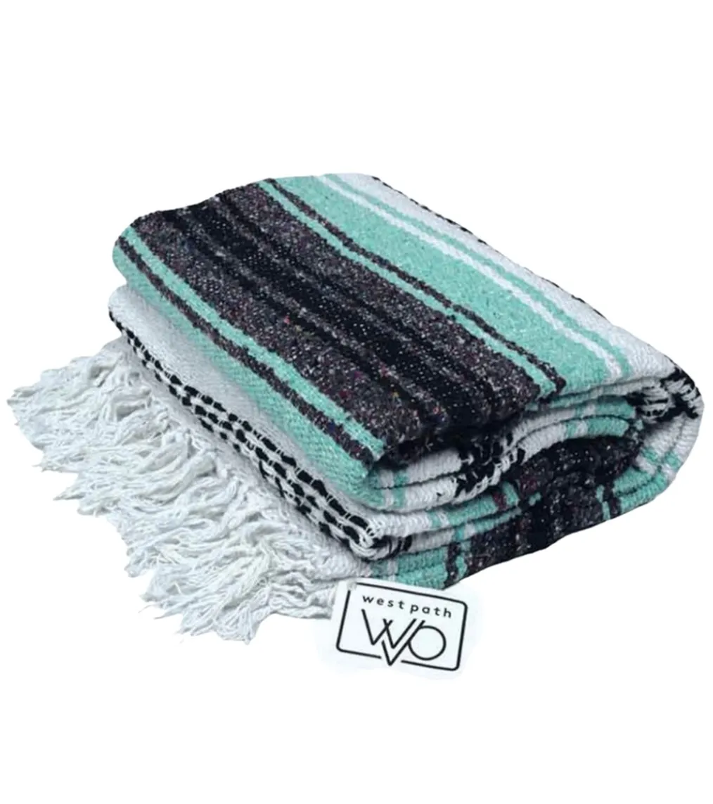 West Path Economy Falsa Mexican Yoga Blanket