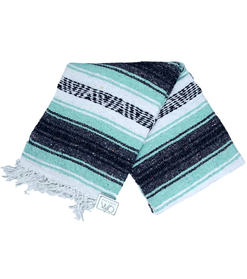 West Path Economy Falsa Mexican Yoga Blanket