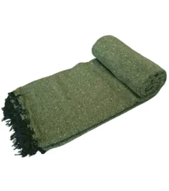West Path Solid Color Mexican Yoga Blanket