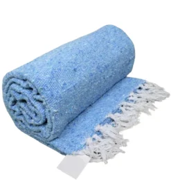 West Path Solid Color Mexican Yoga Blanket