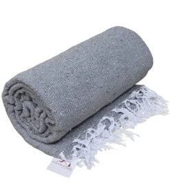 West Path Solid Color Mexican Yoga Blanket