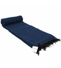West Path Solid Color Mexican Yoga Blanket