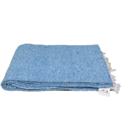 West Path Solid Color Mexican Yoga Blanket