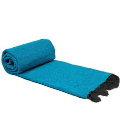 West Path Solid Color Mexican Yoga Blanket