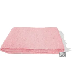 West Path Solid Color Mexican Yoga Blanket