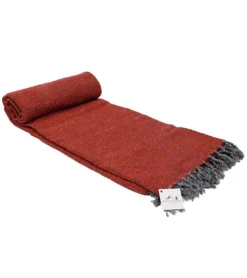 West Path Solid Color Mexican Yoga Blanket
