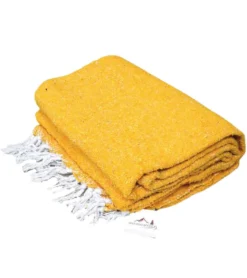 West Path Solid Color Mexican Yoga Blanket