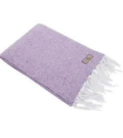 West Path Solid Color Mexican Yoga Blanket