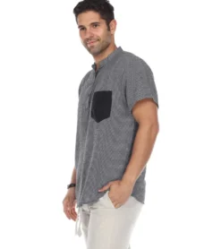 Yak & Yeti Men's Button Up Kurta Shirt