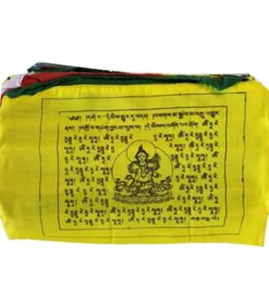 Yak & Yeti Prayer Flag White Tara (Pack Of 5)