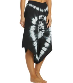 Yak & Yeti Tie Dye Cropped Bohemian Style Pants
