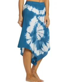 Yak & Yeti Tie Dye Cropped Bohemian Style Pants