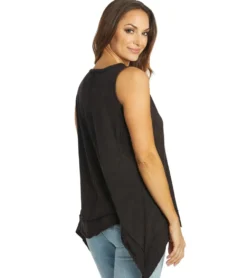 Yak & Yeti Top Patchwork Vintage Washed Tank