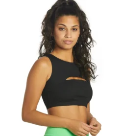 Year of Ours Ribbed Cut Out Bra