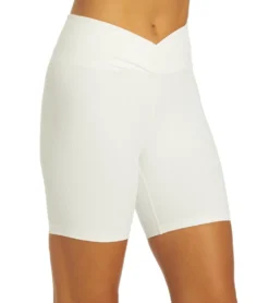 Year of Ours Ribbed V Waist Biker Shorts