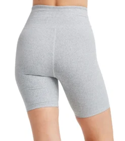 Year of Ours Ribbed V-Waist Biker Short
