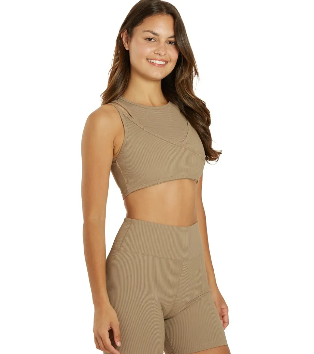 Year of Ours Ribbed Wrap Bra
