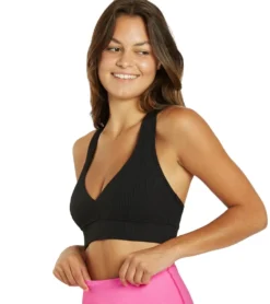 Year of Ours Tess Ribbed V Bra