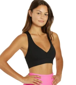 Year of Ours Tess Ribbed V Bra
