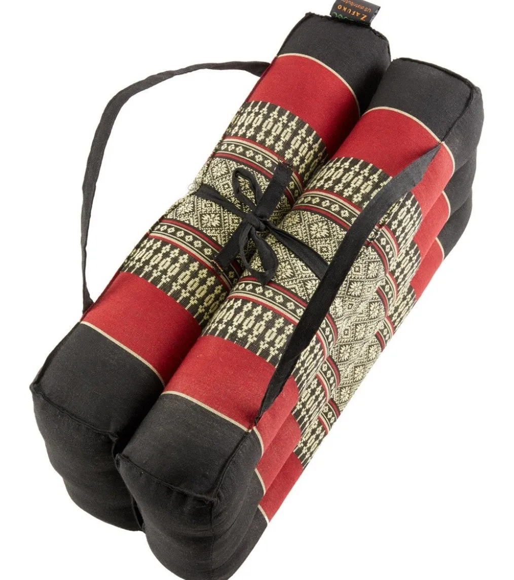 Zafuko Zafu Large Foldable Meditation and Yoga Cushion