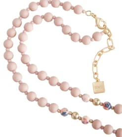 Zenzii Porcelain & Resin Beaded Pendant Necklace
